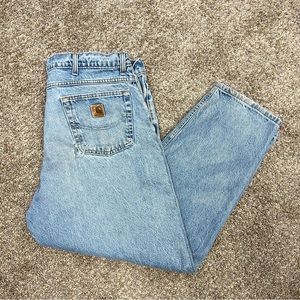 Vintage carhartt jeans mens‎ 42x30 relaxed fit workwear